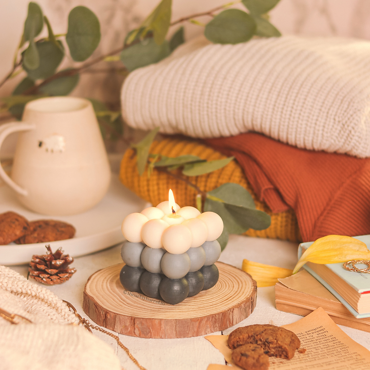 Bubble Ombre Candle (Dawn)